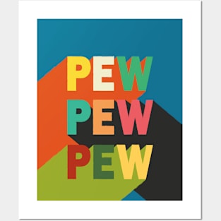 Pew Wars Posters and Art